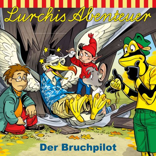 Cover Folge 4 der Hörspielserie Lurchis Abenteuer: Der Bruchpilot