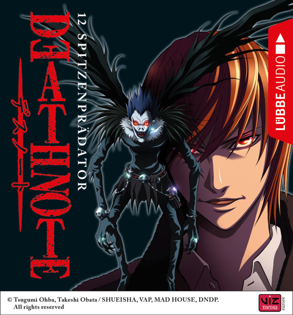 Cover Folge 12 der Hörspielserie Death Note: Spitzenprädator