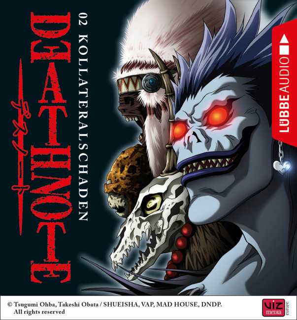 Cover Folge 2 der Hörspielserie Death Note: Kollateralschaden