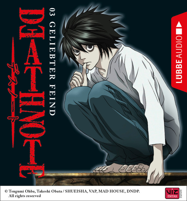Cover Folge 3 der Hörspielserie Death Note: Geliebter Feind