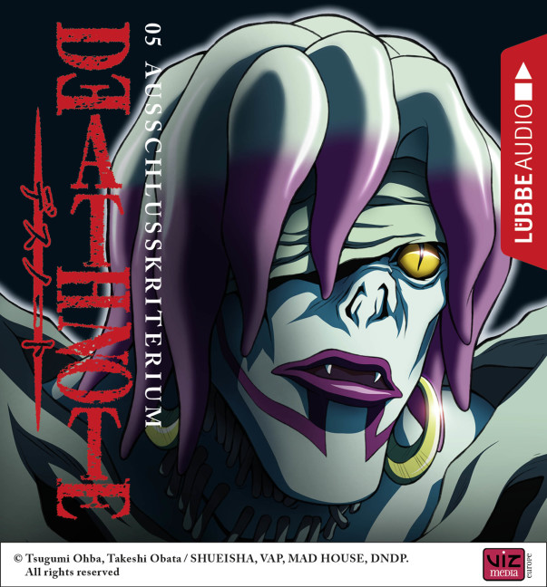 Cover Folge 5 der Hörspielserie Death Note: Ausschlusskriterium