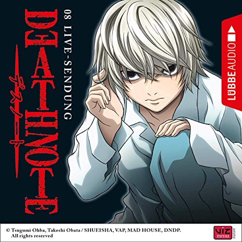 Cover Folge 8 der Hörspielserie Death Note: Live-Sendung