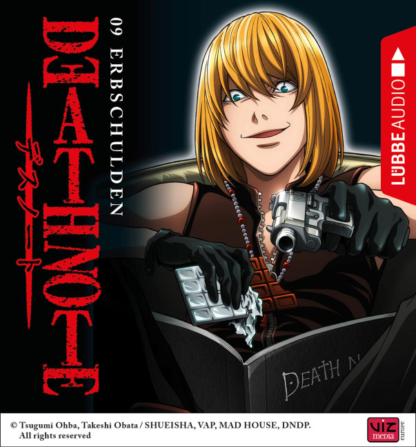 Cover Folge 9 der Hörspielserie Death Note: Erbschulden